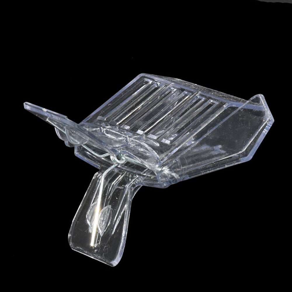 Attrape-abeille reine, 50 pièces, Cage à Clip en plastique transparent incolore, équipement apiculteur, outil de salle d&#39;isolation