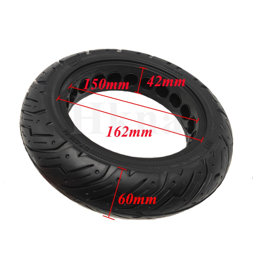 10x2.50M Solid Tire for Xiaomi Ninebot Max G30 Electric Scooter 10 Inch 60/70-6.5 Upgrade and Replace Explosion-proof Tyre