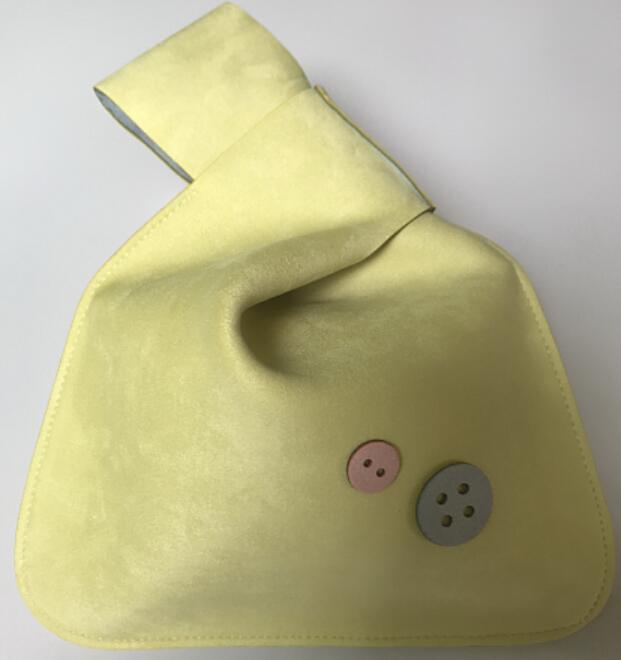 Bolso de muñeca de estilo japonés para mujer, bandolera de terciopelo para chica joven, bolso pequeño para llaves de teléfono móvil para adolescentes y estudiantes: 2