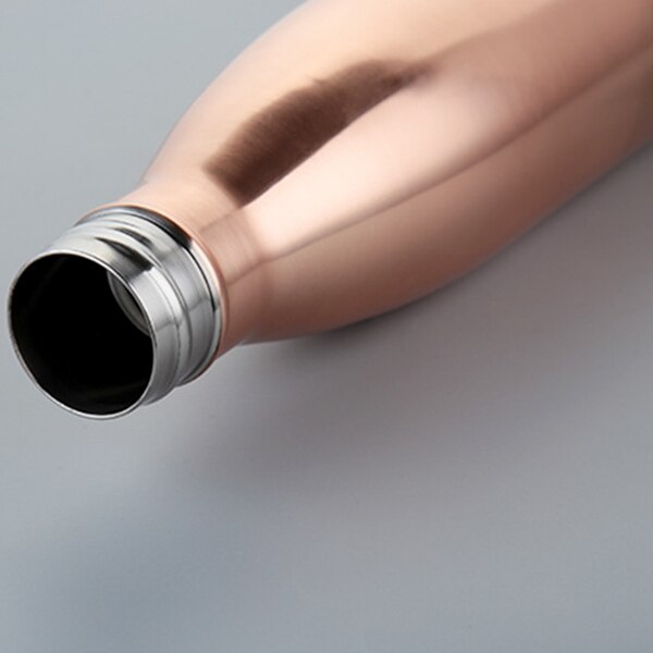 500 ml thermoskanne thermoskanne Expansion flasche wasser flasche kaffee tasse sport wasserkocher vakuum glaskolben galvanik flasche, rose gehen