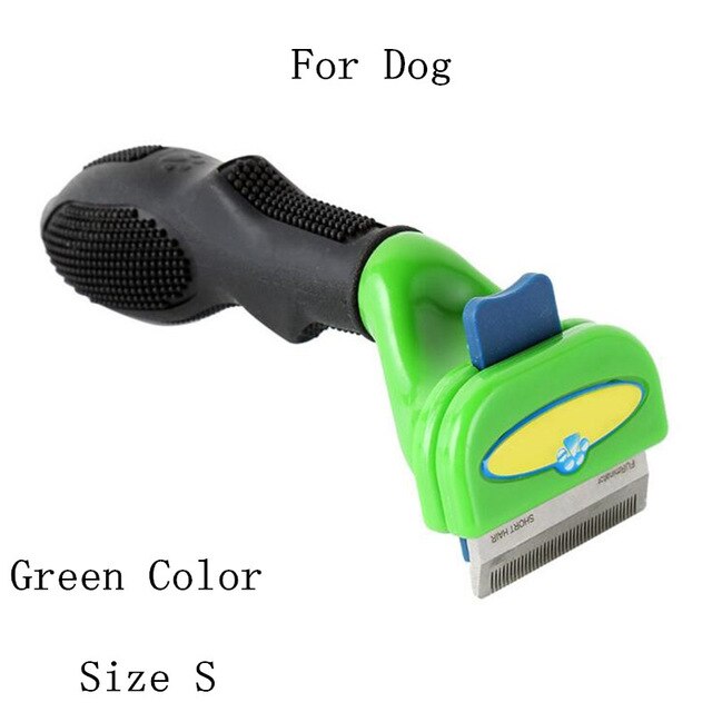Peignes pour animaux domestiques, brosse à poils de chiens et de chats, outils de toilettage, avec fixation détachable, peigne pour chien et chat: For Dog S / long hair