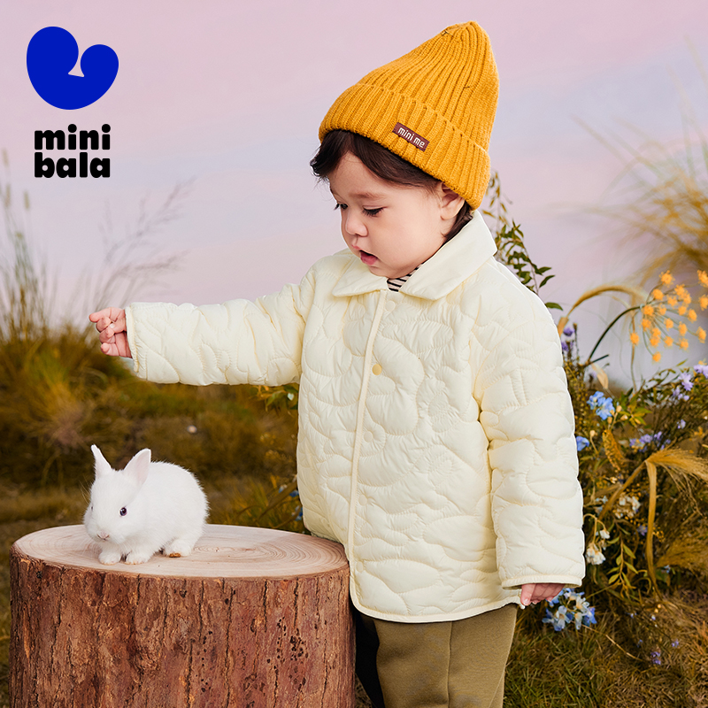 Mini Bala ropa de abrigo impermeable y resistente al aceite para niños y niñas, chaqueta de camisa gruesa y cálida para bebés, producto de invierno
