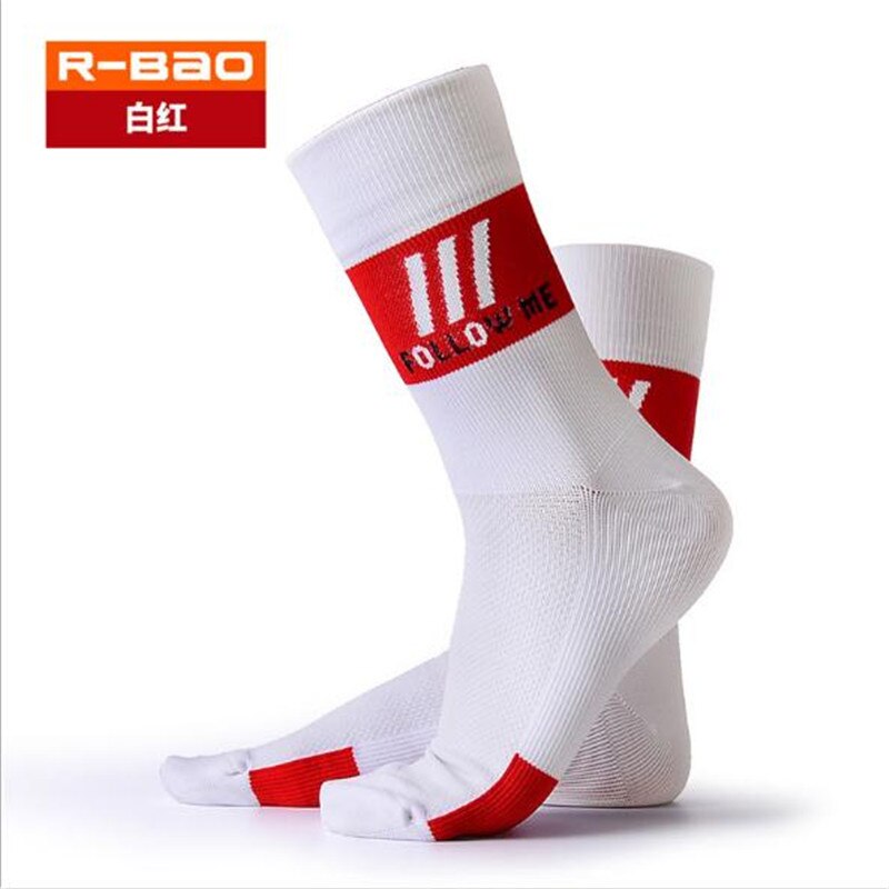 Calcetines deportivos de nailon para hombre, medias de ciclismo para exteriores, senderismo, Maratón, R-BAO/RB7809, 3 par/lote