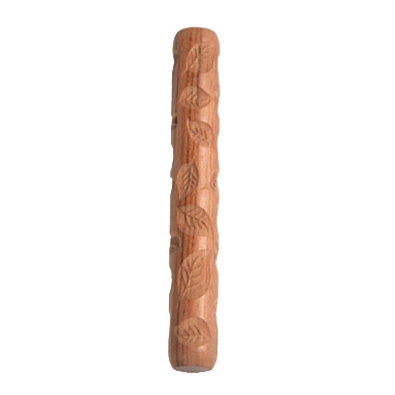 Hout Klei Textuur Deegroller Reliëf Patroon Polymer Clay Roller Keramische Aardewerk Gereedschappen: 5