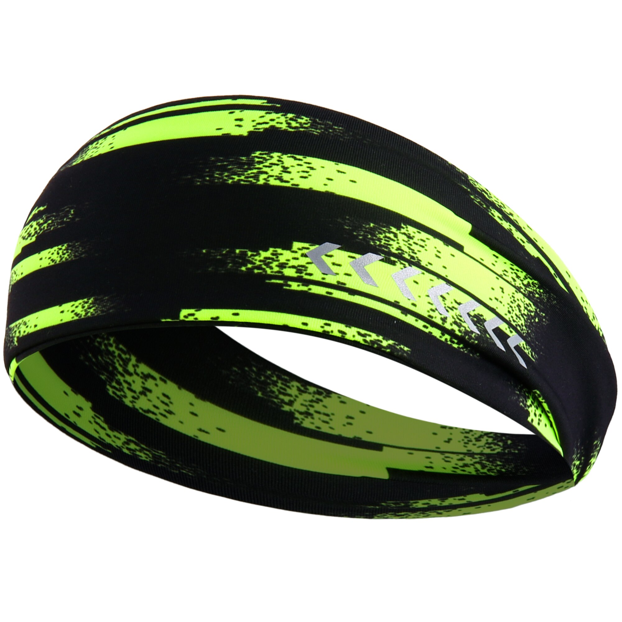 3-delige set ademende sport hoofdbanden voor dames & heren - sneldrogend hoofdband om te draaien - elastische haarband, zweetband voor het voorhoofd (blauw, zwart, roze