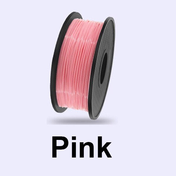 3D Printer Filament PLA 1.75mm 200g/Roll Plastic Consumables Material 3D Filament PLA for DIY Artwork Printing for FDM Printer: 200g-Pink
