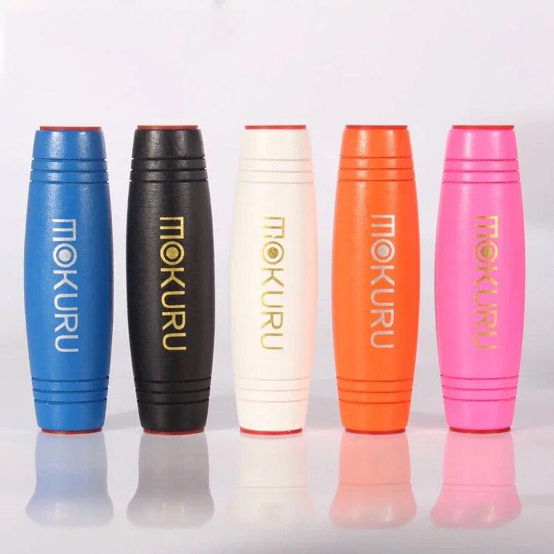 3Pcs Fidget Amazing Desk Toy Mokuru Tabletop Rolling Stick Anxiety Release Office Home Party Class Bar Desktop Flip Training