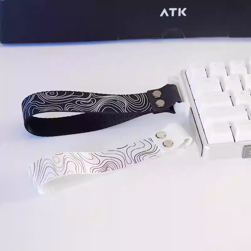 Keyboard Ribbon Latenpow Wooting 60 Keyboard Strap Take Control Nylon Strap for Gaming mechanical keyboard