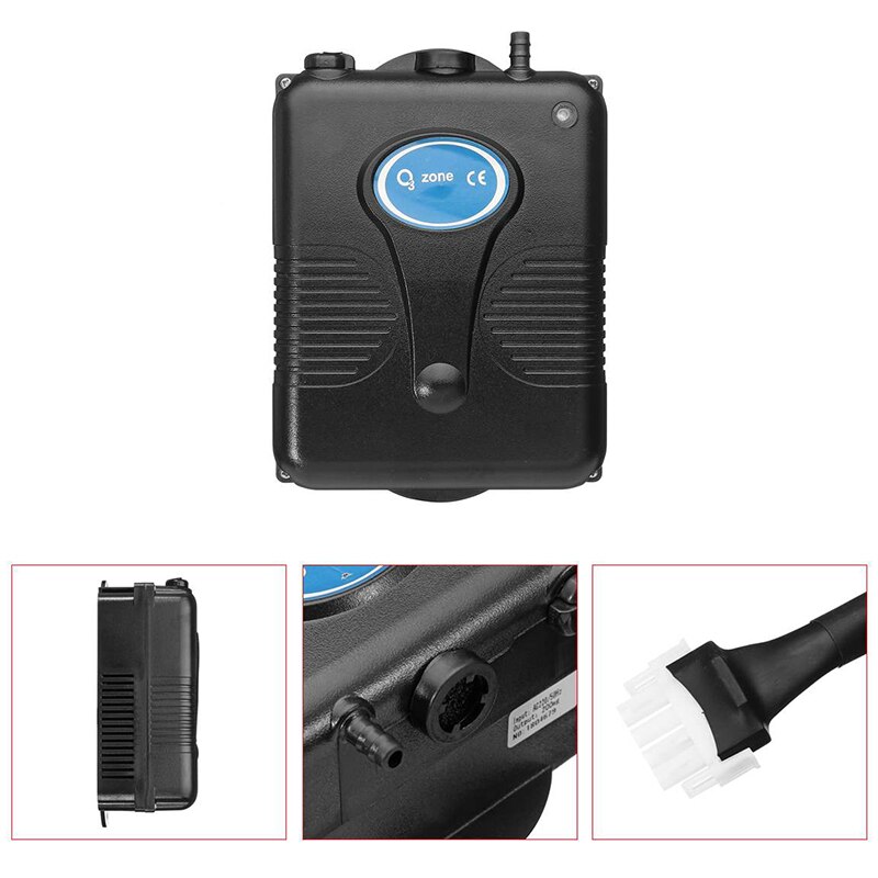 220V 300Mg/H Ozone Generator Bathtub Shower SPA Swimming Pool Ozonizer Tub Pool Water Purifier Replacement Device Kit Valve Hose