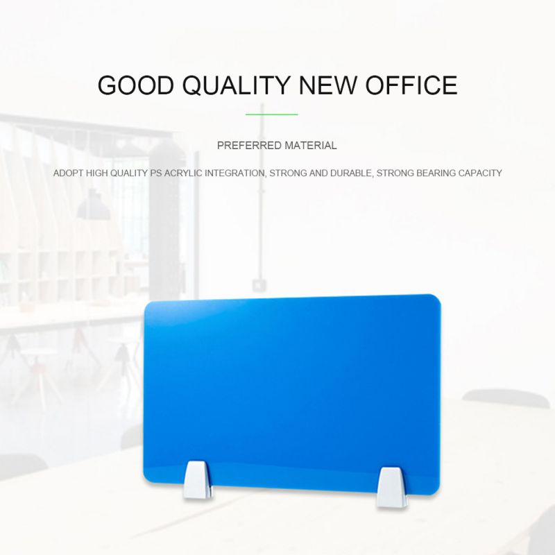 Sneeze Guard Shield Transparent Antispray Acrylic Divider Protection Barrier Counter Desk Clear Perfection Reception Side