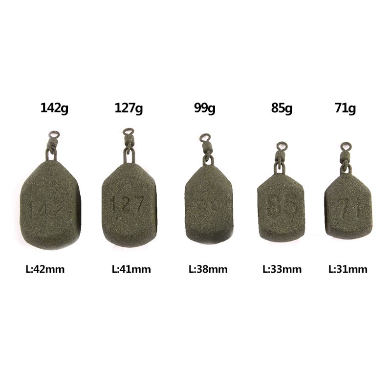 Lyijypaino OOTDTY - Geometrinen Muoto - Erityinen Karppi- ja Merikalastusväline - 71g - 142g