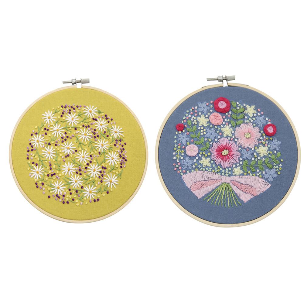 Akozon - Kit De 100 épingles Décoratives Pour Couture, Patchwork, Broderie (motifs Fleur, Nœud Papillon)