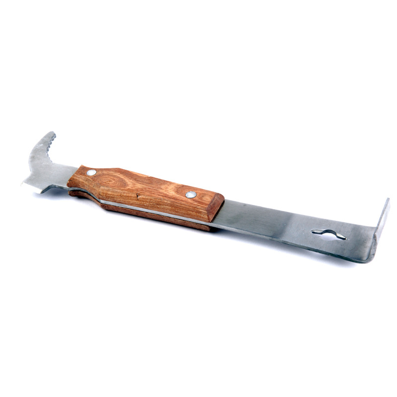 1Pcs Bijenkorf Apparatuur J Bee Schraper Bijenteelt Gereedschappen Bijen Mes Voor Imker Accessoires Roestvrijstalen Korf Hulpmiddel