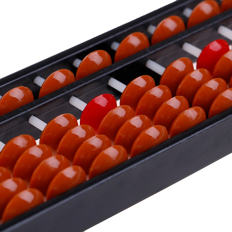 Traditionnel 17 chiffres boulier maths affaires chinois boulier jouets éducatifs Soroban perles colonne enfant école outils d'apprentissage