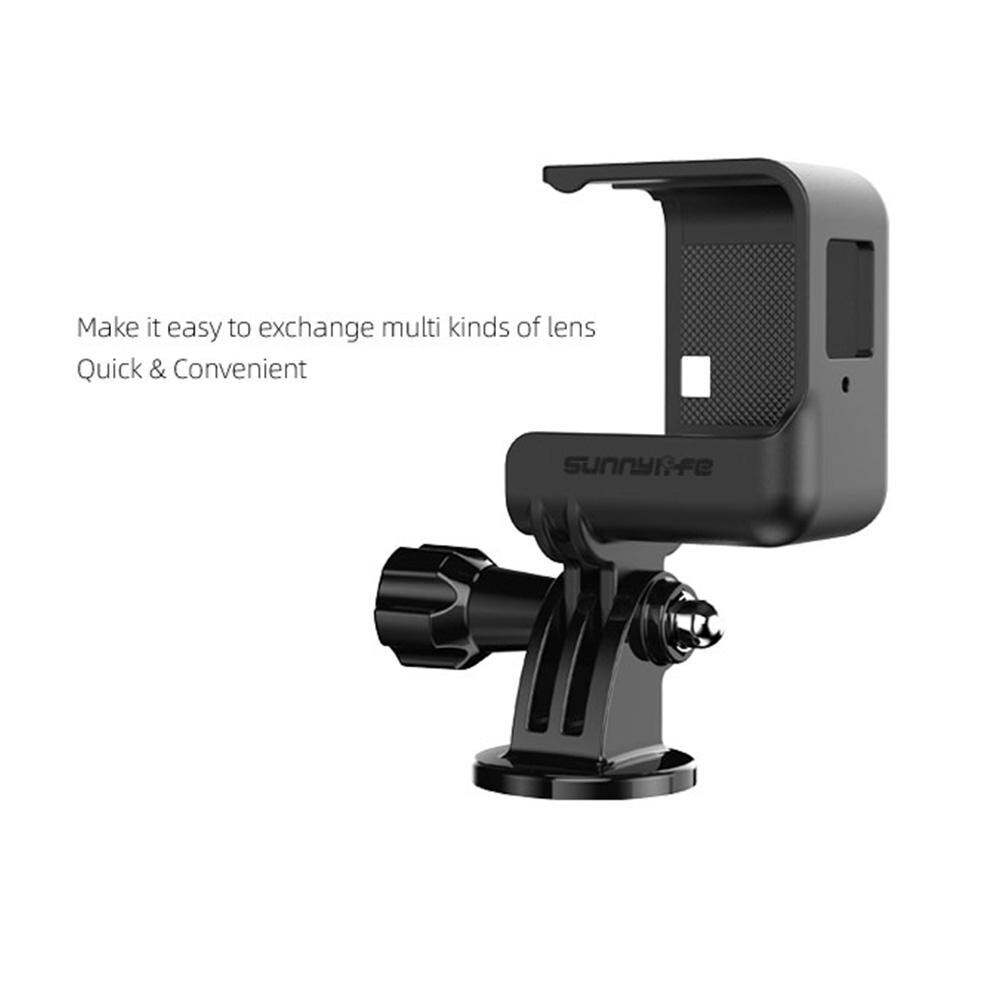 Beesclover liberação rápida câmera quadro de proteção fronteira para insta 360 um r acessórios da câmera montagem quadro titular r57