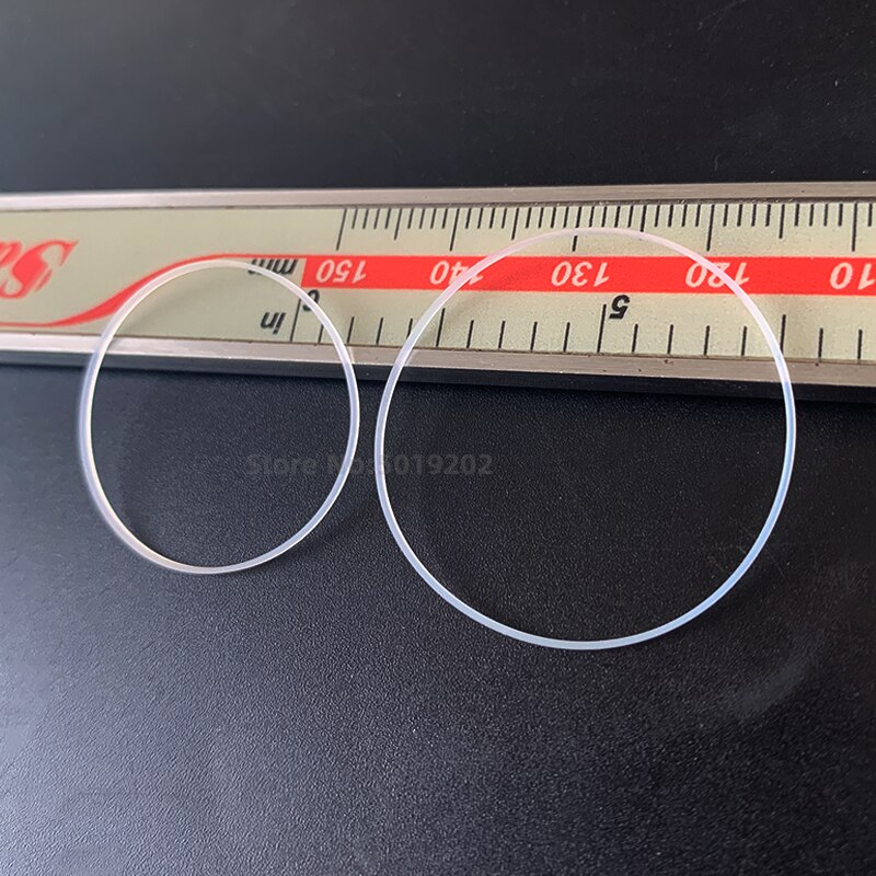 plastic white gasket for crystal glass Internal diameter 36-40mm Thick 0.45mm high 0.85mm Watch parts Watch Accessories，1pcs