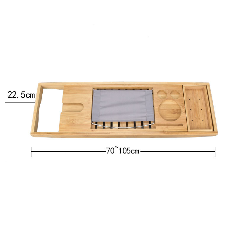 Extendable Bath Tray Bathtub Tray Bath Tub Tray Bamboo Bathroom Shelf Tray Tub Shelf Home Furniture