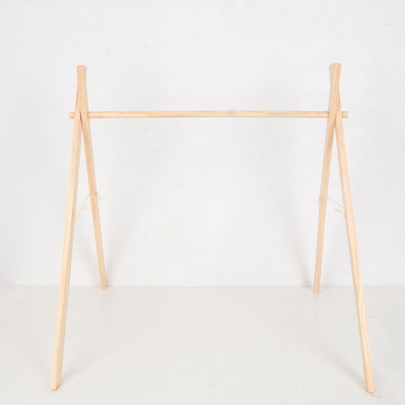 Nordic Simple Wooden Fitness Rack Children Room Decorations Baby Play Gym Bar P31B