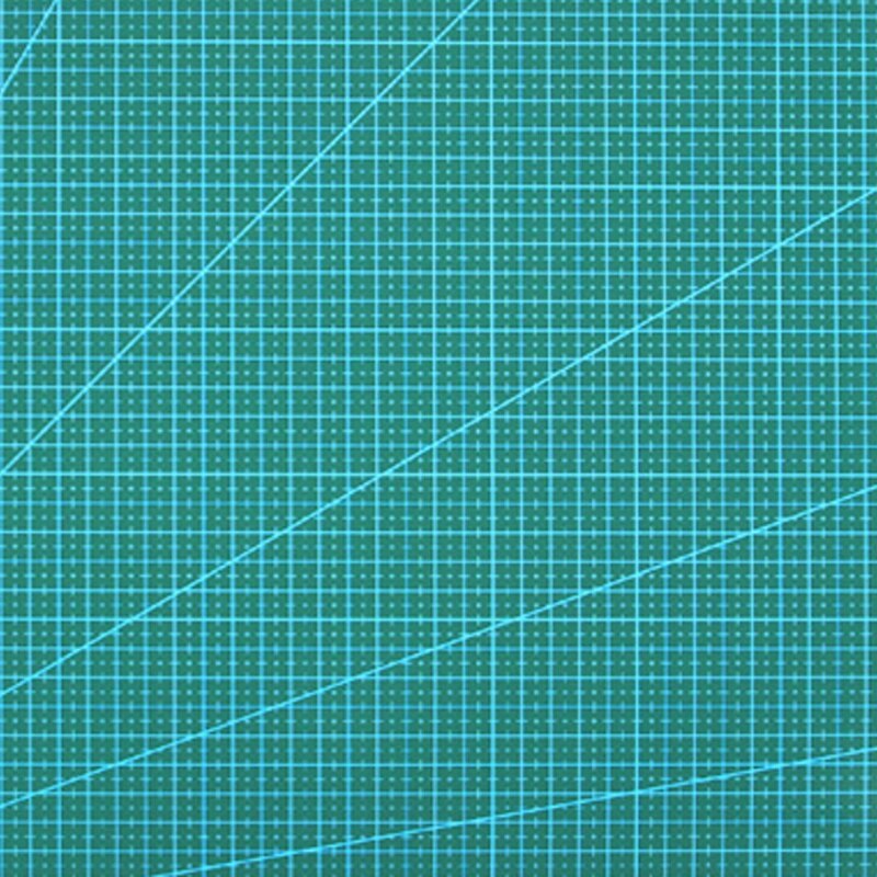 A2 pvc dubbel bedrukte zelfherstellende snijmatten voor knutselen, quilten, scrapbooken, 60 x patchwork stoffen 45cm papier, knutselgereedschappen