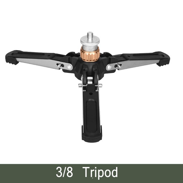 5KG Maxload universel vidéo monopode socle monopode trépied Manbily Mini trois pieds Support pour DSLR monopode avec 3/8 ''vis: Tripod Tpye B