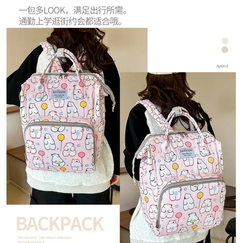 Plecaki z przegrodami wewnętrznymi Styl podstawowy Duża pojemność 2024 Wysokiej jakości torby dla kobiet 2025 Wszechstronne zakupy