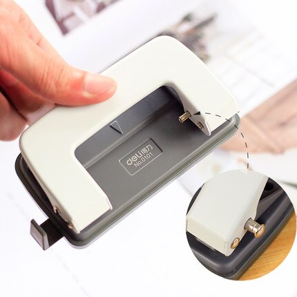 Scrapbooking Paper Punch 80mm Round Shaped Hole Puncher Manual 2 Hole Punch Office Binding Supplies
