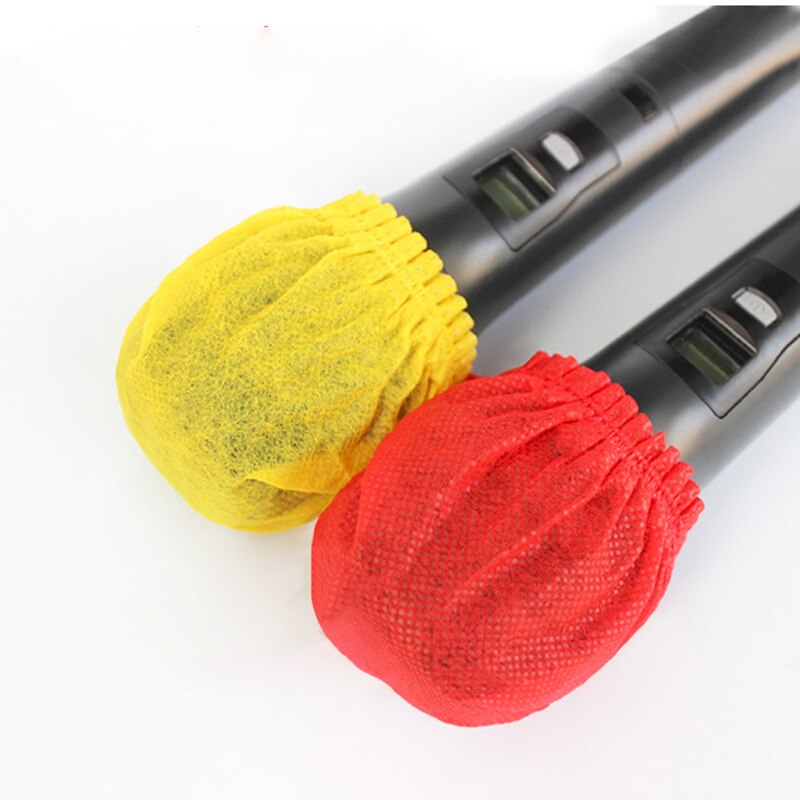 Juego de fundas higiénicas para micrófono, protectores desechables para eliminar olores, micrófonos, Micraphone, calcetines, micrófonos, Mikes, 200 unids/set