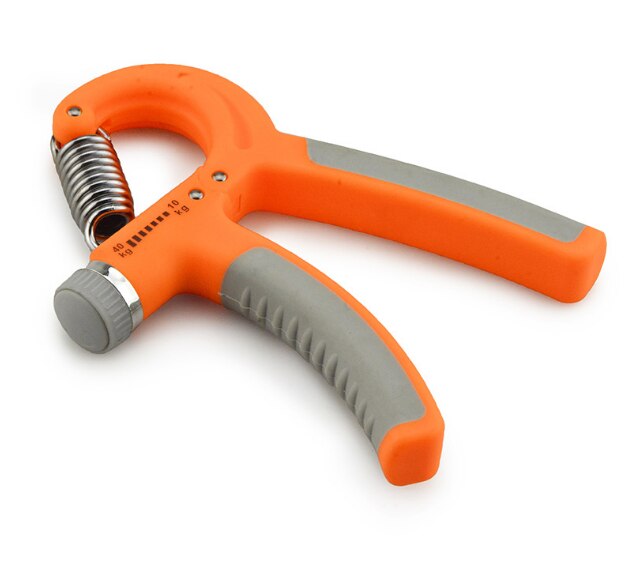 5-60Kg gymnase Fitness poignée de main hommes réglable doigt lourd exercice force pour Muscle main pince formateur utile: Gris clair