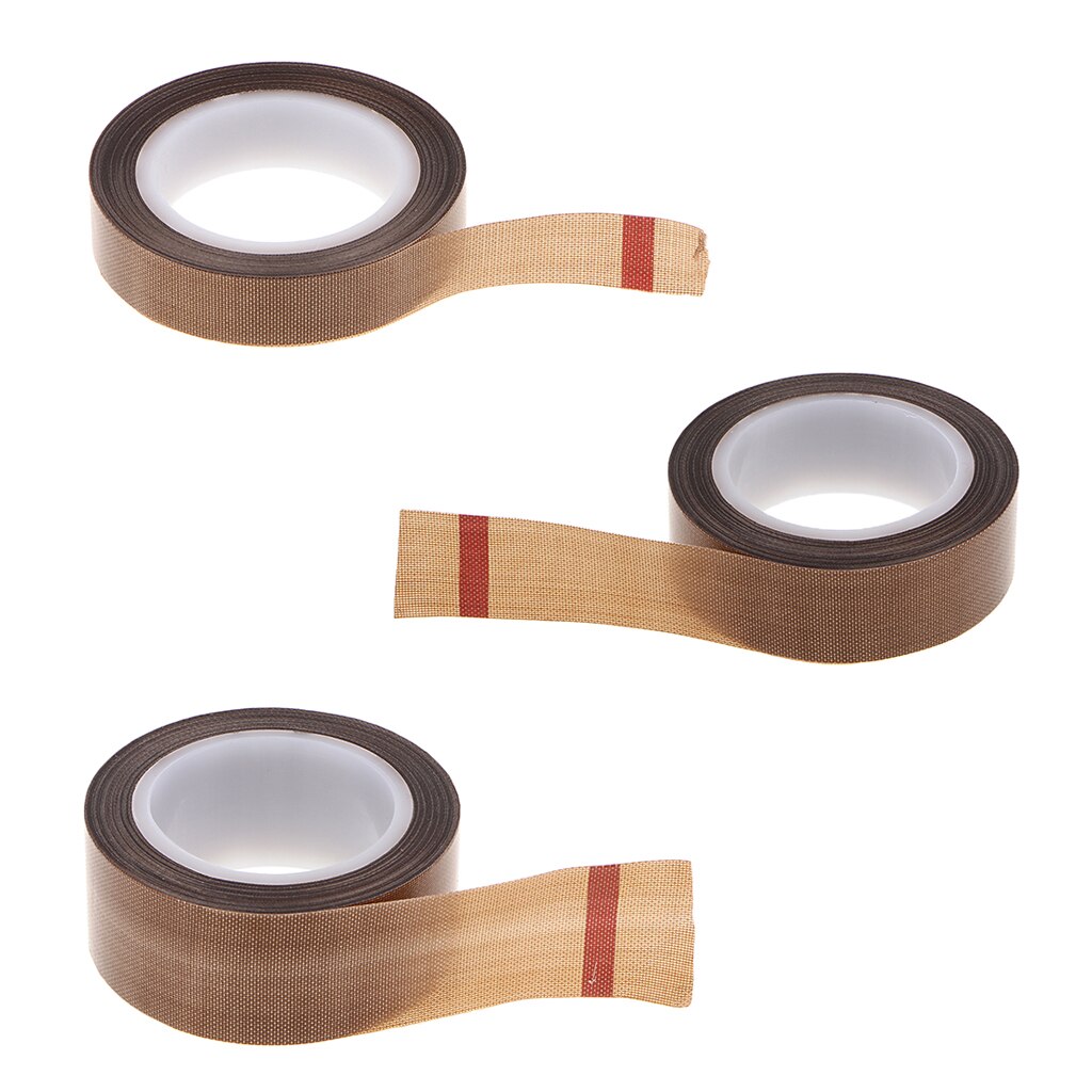 1 Roll 10m Fiber Glass Tape High Temperature Shielding Vacuum Sealer Heat Insulation Tape for Electrical , Electric Wires