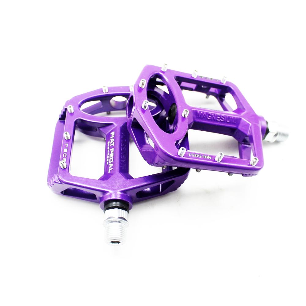 Rennrad Pedale Breite Größe Fahrrad MTB Magnesium Legierung Komfortable Anti-slip Pedal Fahrrad Teile Fahrrad Zubehör fahrrad teile