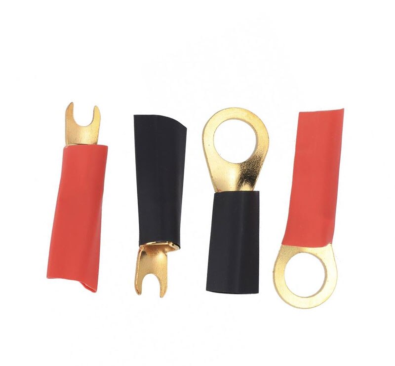 1500W 4GA Car Audio Wires Cable 4GA Power Cable Installation Kit 60 AMP Fuse Holder Amplifier Subwoofer Speaker Whole