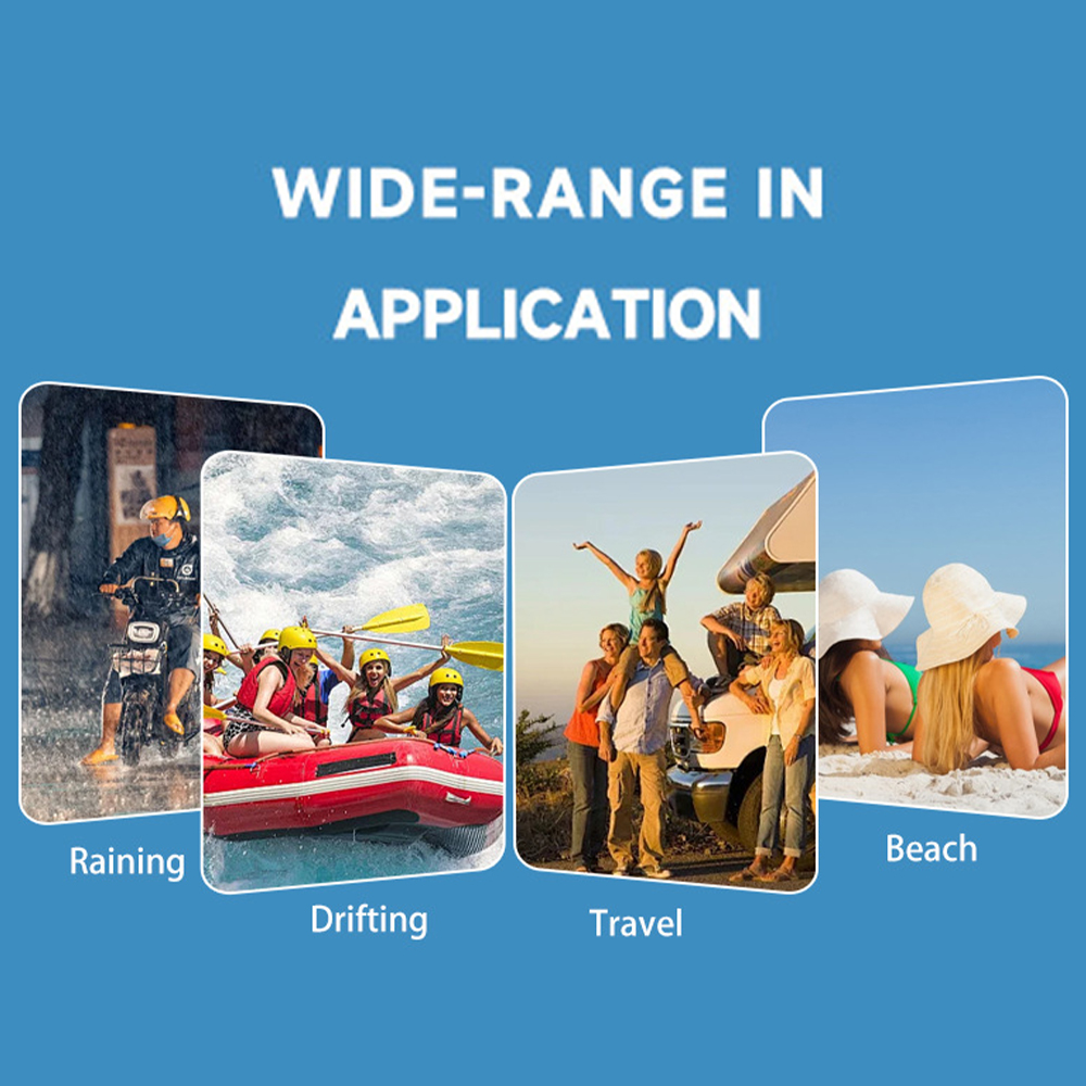 Wasserdichte tragetaschen, multifunktionale pvc-draussen-handtaschen, spritzwassergeschützte, reißfeste und leicht zu reinigende trockenbeutel