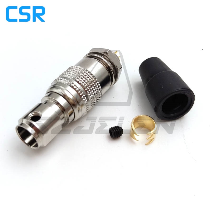 Hirose Connector 4 pin Male and female couple , HR10A-7P-4P/HR10A-7R-4S , Recording equipment camera power plug socket