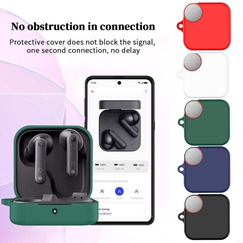 Oortelefoonhoes Beschermhoes Lichtgewicht opbergdoos voor niets CMF Buds Pro 2-oortelefoon Volledige bescherming Behuizing