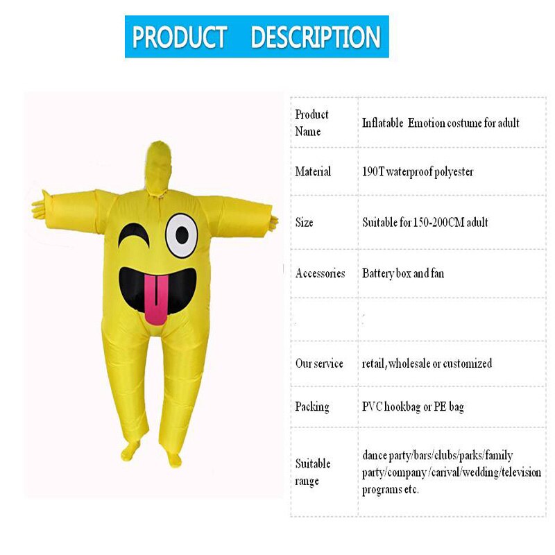 Party Playing Suit Blow Up Inflatable Meme Game Costumes For Adult