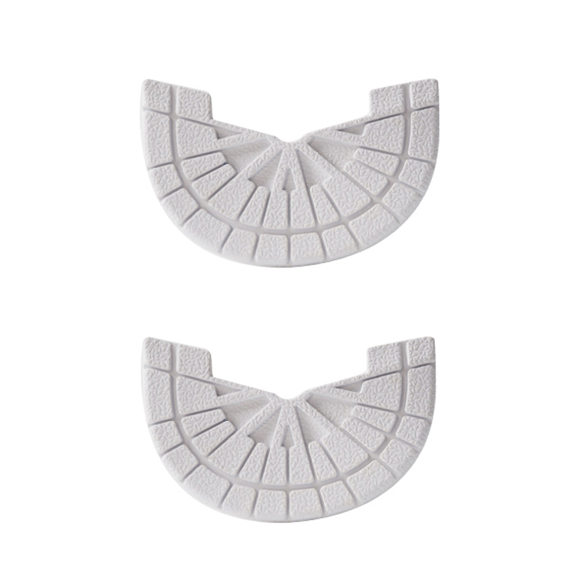 Sunvo Heel Sole Protector for Sneakers Shoes Outsoles Self-Adhesive Sticker Rubber Repair Insole Shoe Care Protection Accessorie: White / EU 43-44