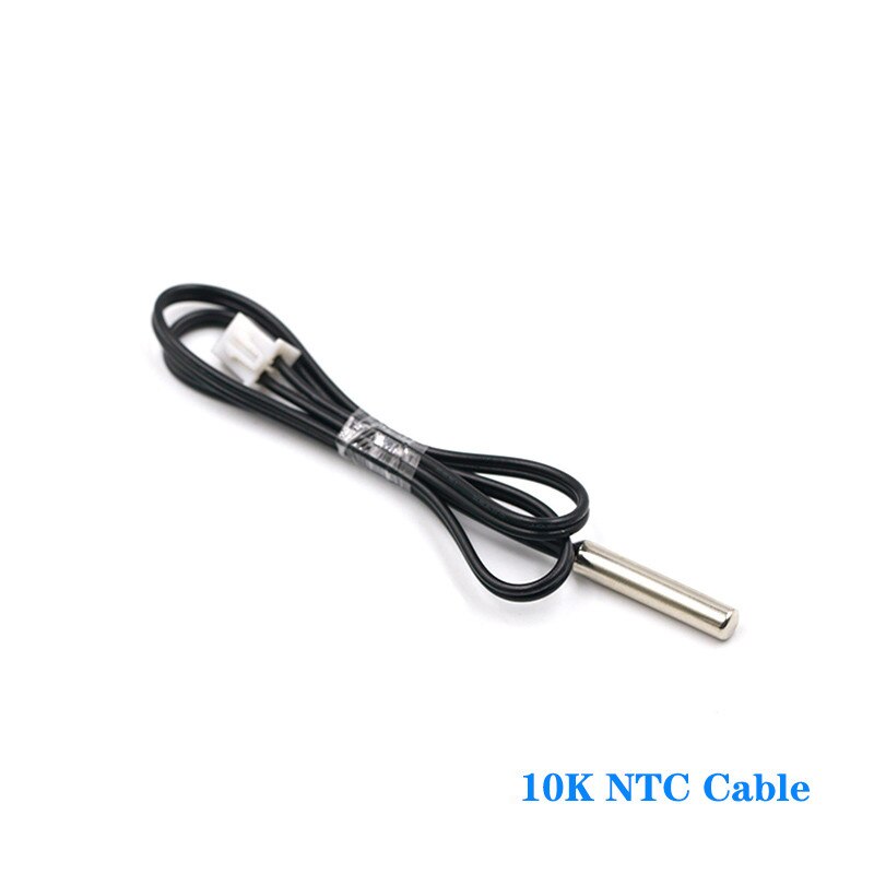 10A 12V 24V 220VAC Digital LED Temperature Controller XH-W3001 For Incubator Cooling Heating Switch Thermostat NTC Sensor: 1M Cable