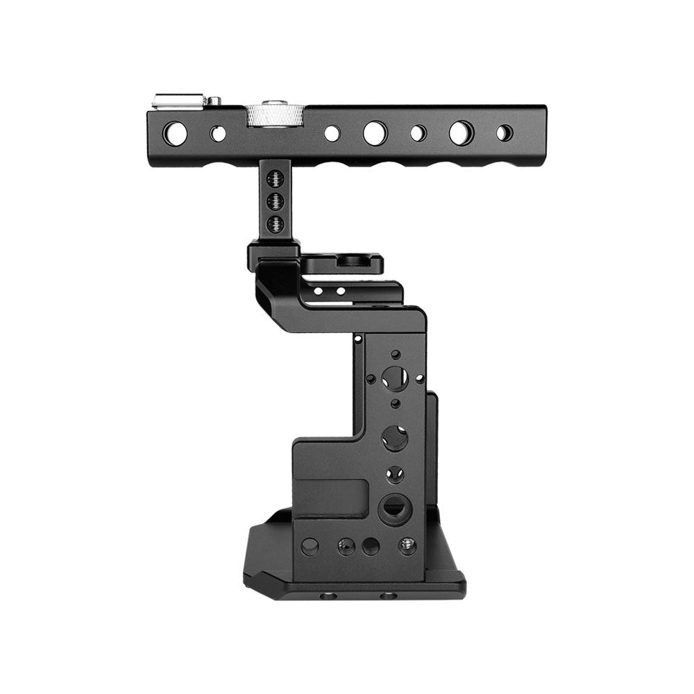 BGNing Aluminum Video Camera Cage Mount Stabilizer Rig with Top Handle For Z CAM E2 E2-S6 / F6 / F8 4K Cinema Camera Protector