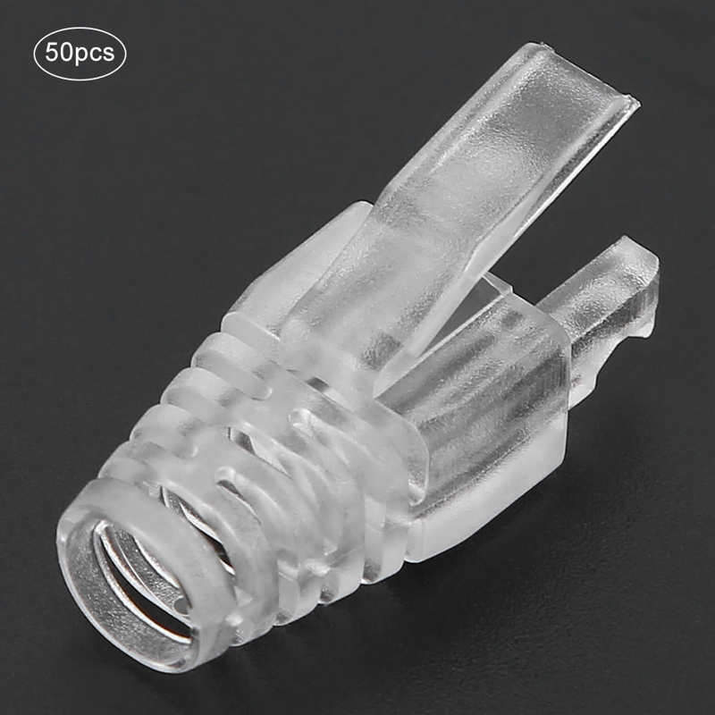 RJ45 Connector Cover Cable Plug Sleeve for CAT5e / CAT6 Cable