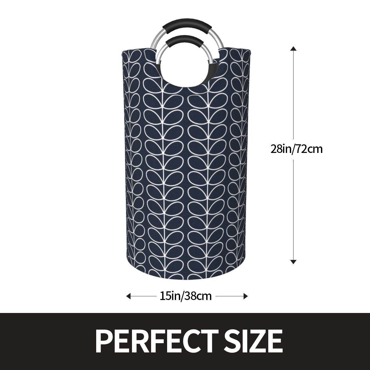 Orla Kiely 1554 Dirty Laundry Basket Home Toy Basket Storage Laundry Basket Foldable Laundry Basket