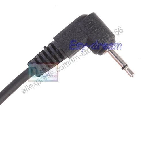 2.5-PC 2.5mm naar Male Flash PC Sync-kabel Snoer met Screw Lock 1m voor Studio Fotografie strobe Flash PS055C