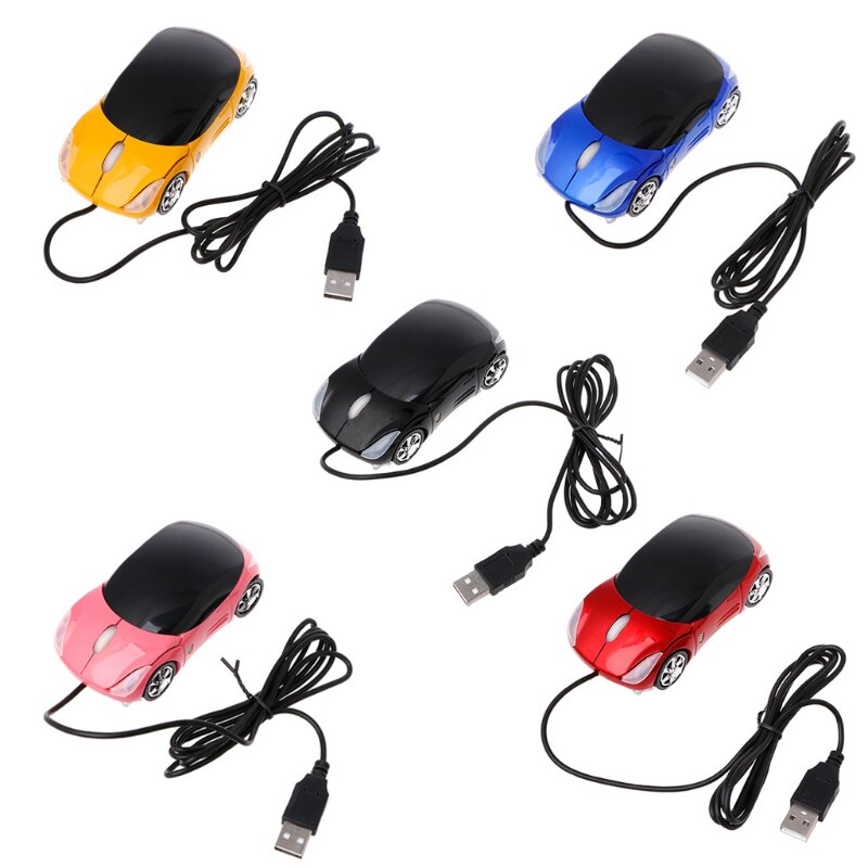 Wired USB Car Mouse 3D Car Shape USB Optical Mouse Gaming Mouse Mice For PC Laptop Computer