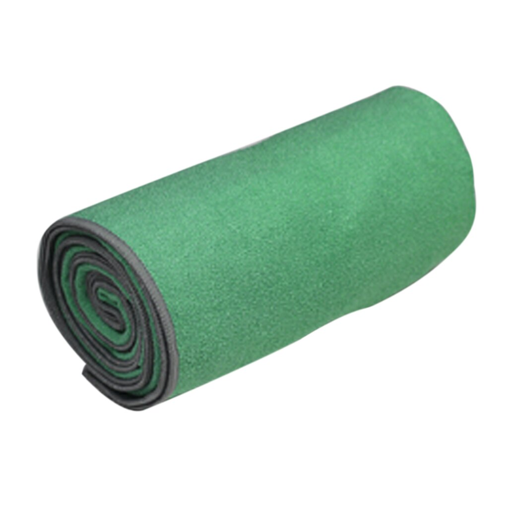 Microfiber Yoga Towel Moisture Wicking Yoga Mat Cover for Yoga Pilates Sports: Green