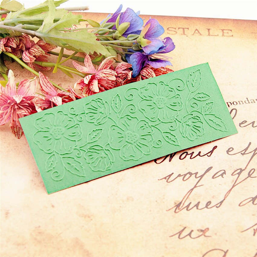 Plantillas De Relieve Para Manualidades - Pack De 10 Carpetas De Plástico, Tamaño 14.9x3 Cm, Para Tarjetas Y álbumes