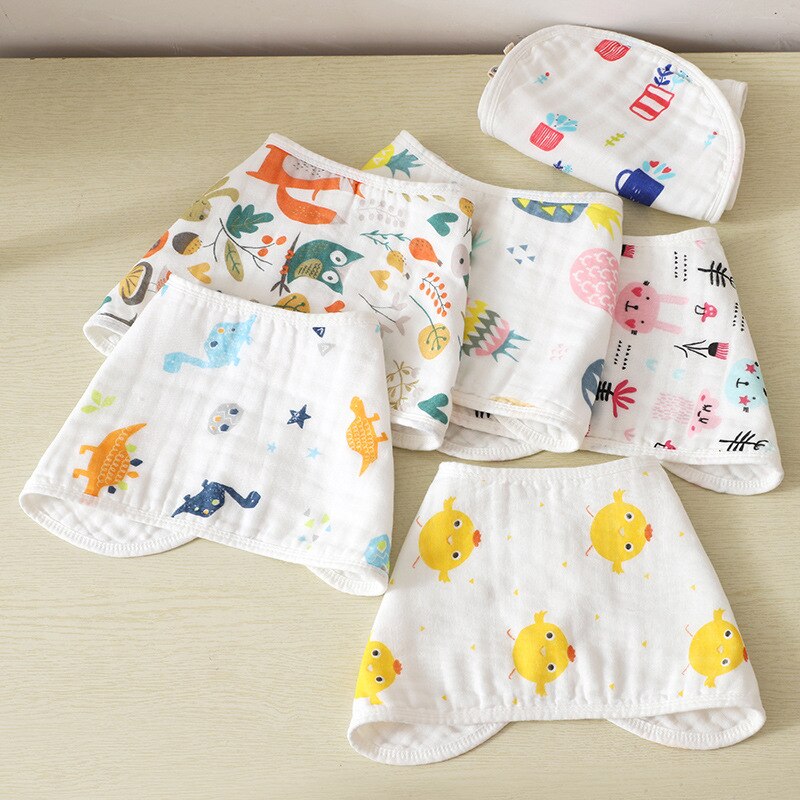 Elinfant 4 Teile/satz 6 Schichten 100% Baumwolle Musselin Multifunktionale Handtuch Spucktücher Für Neugeborenen Baby Bauch Geschmack, pflege Handtuch, Etc.