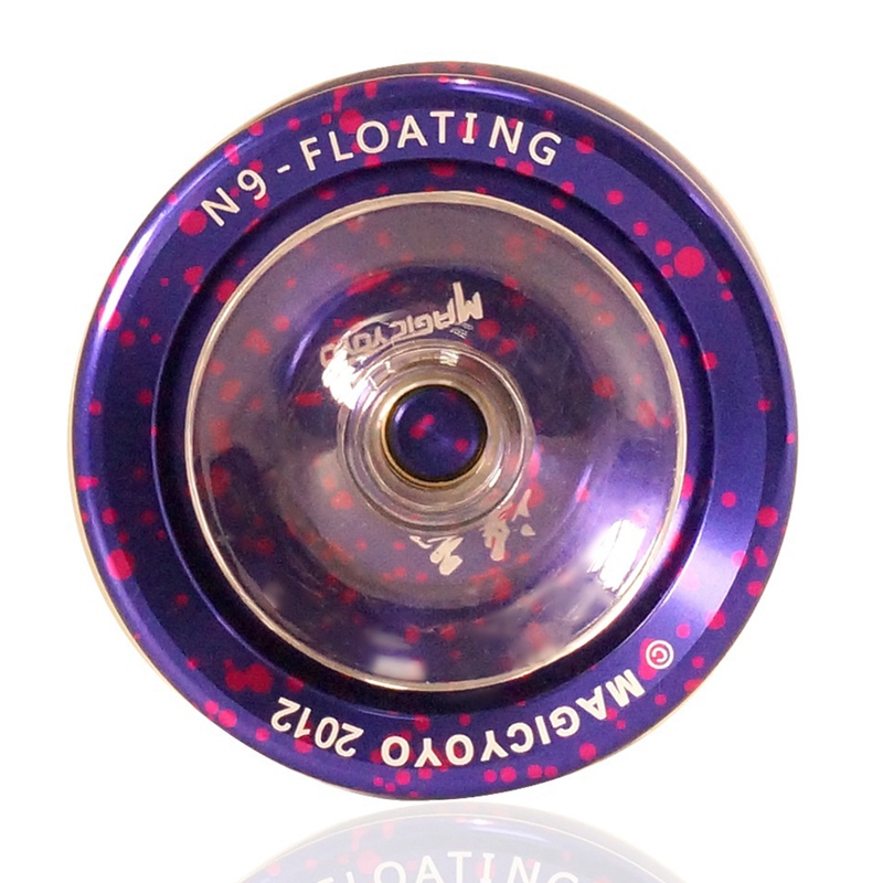 MAGICYOYO N9-Floating Clouds YOYO Side Shaft Top Finger Play Yoyo Metal KK Bearing YOYO with Yoyo Strings