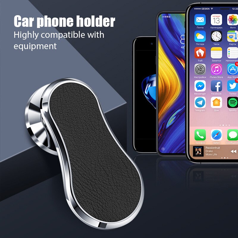 Universele Magnetische Telefoon Houder In Auto Smartphone Stand Clip Voor Mount Auto Magnetische Telefoon Houder Pak Aan Alle Mobiele Telefoon Iphone