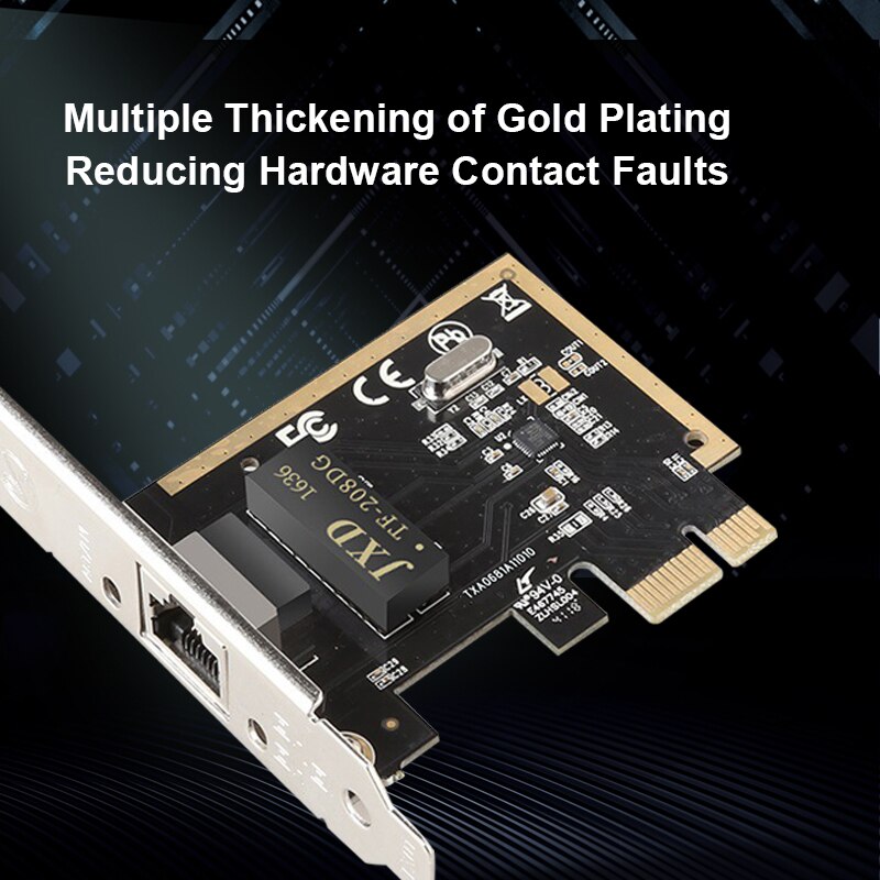 PCI Express PCI-E Network Card 1000Mbps Gigabit Ethernet RJ-45 LAN Adapter Converter Network Card