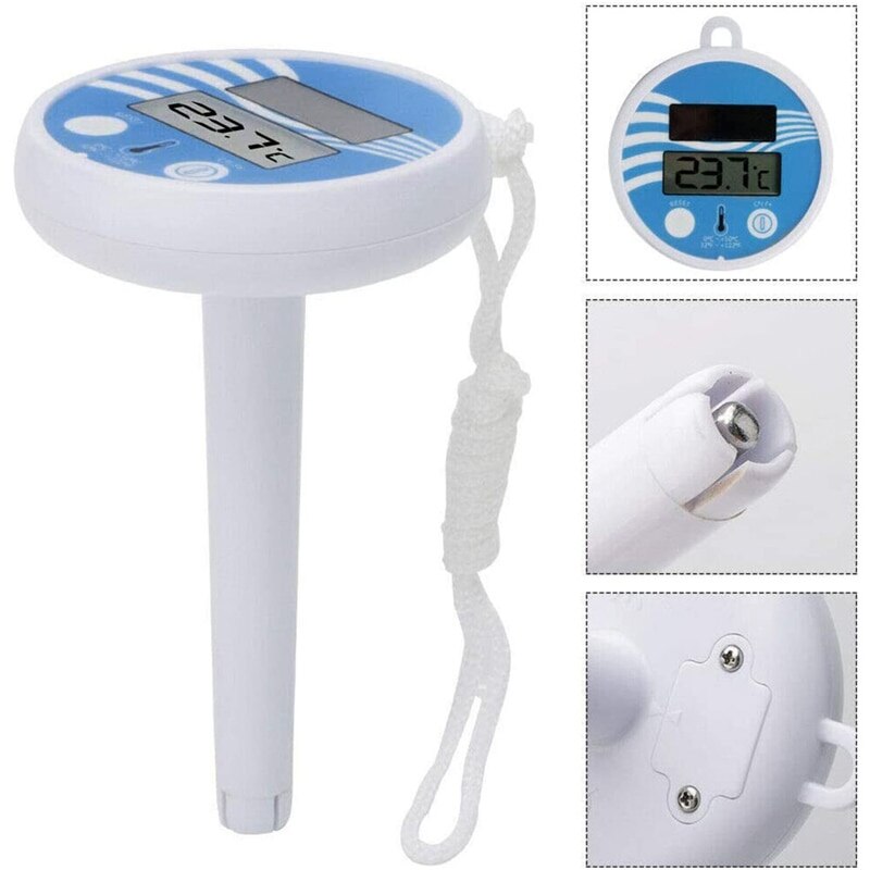 Display Waterproof Digital Thermometer Wireless Swimming Pool Temperature Measurement Small Aquarium Bath Water