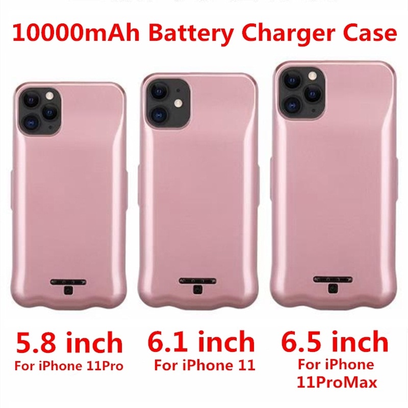 Duża pojemność 20000mah Power bank dla iPhone11 case ładowarka Case dla iPhone 11Pro 11promax Power Bank ładowanie przypadku
